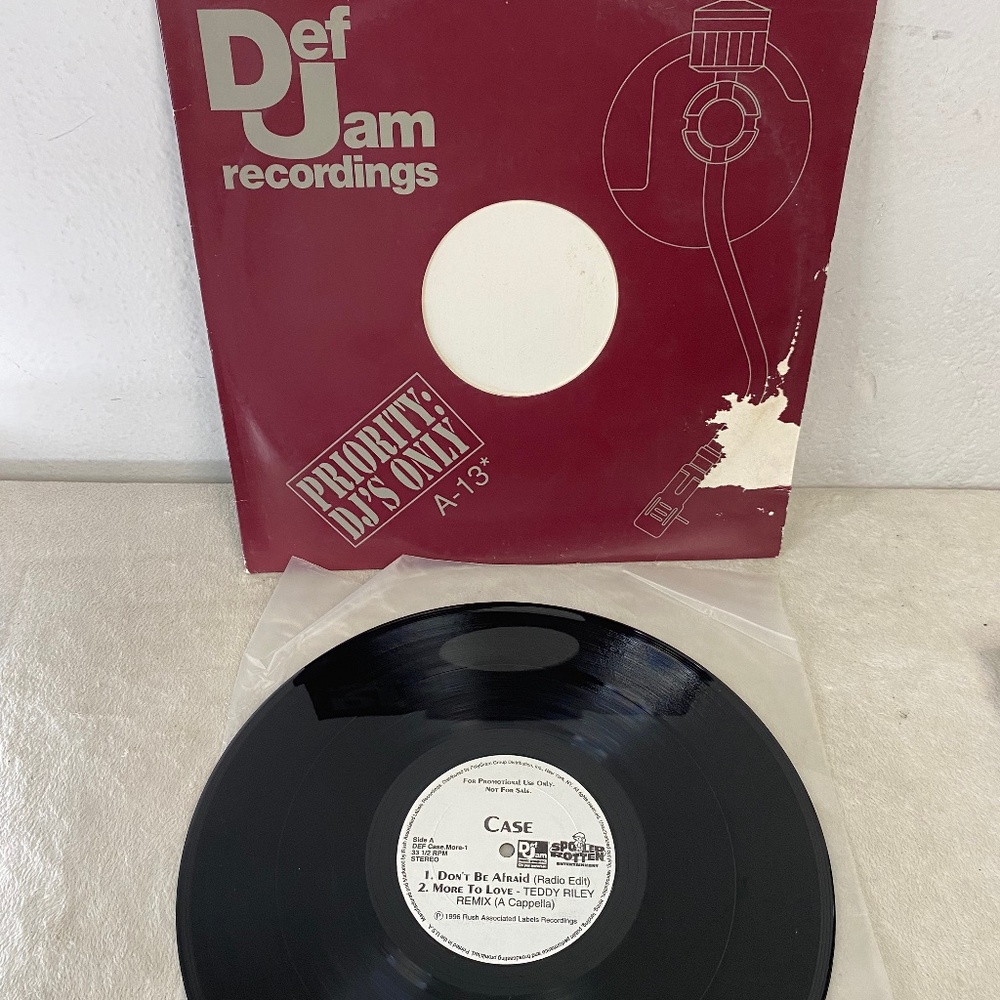 Case Spoiled Rotten  Def Jam Vinyl Record LP  I Gotcha  More To Love PROMO 12 in